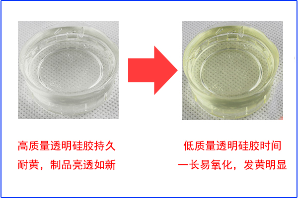 高透硅膠制品發(fā)黃，你可接受？
